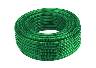 Green Garden Hose Pipe 1/2"–1" – Flexible PVC Hose for Watering Gardens, Washing and General Outdoor Use, Kink-Resistant and Durable